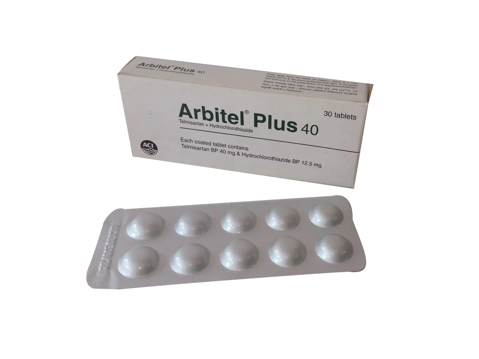 Tablet  Arbitel Plus 40mg+12.5mg (30 Pcs)